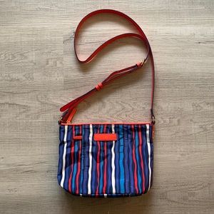 Vera Bradley Striped Preppy Poly Crossbody